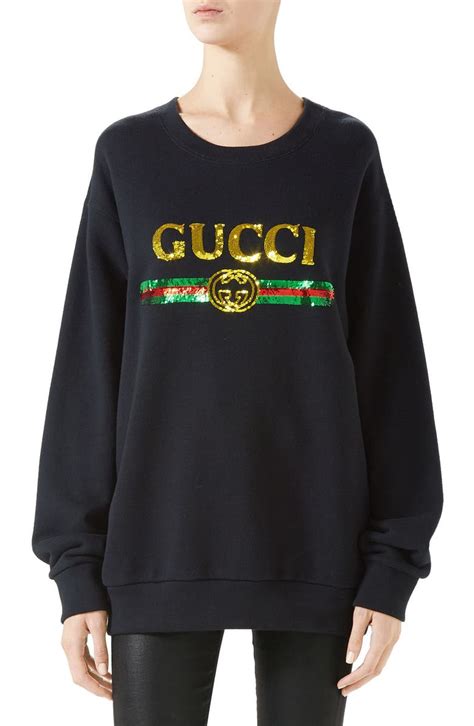 oversized gucci sweater|Gucci sweatshirt women's.